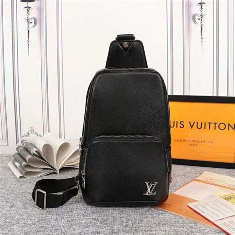 louis vuitton man bag black|lv body bag for men.